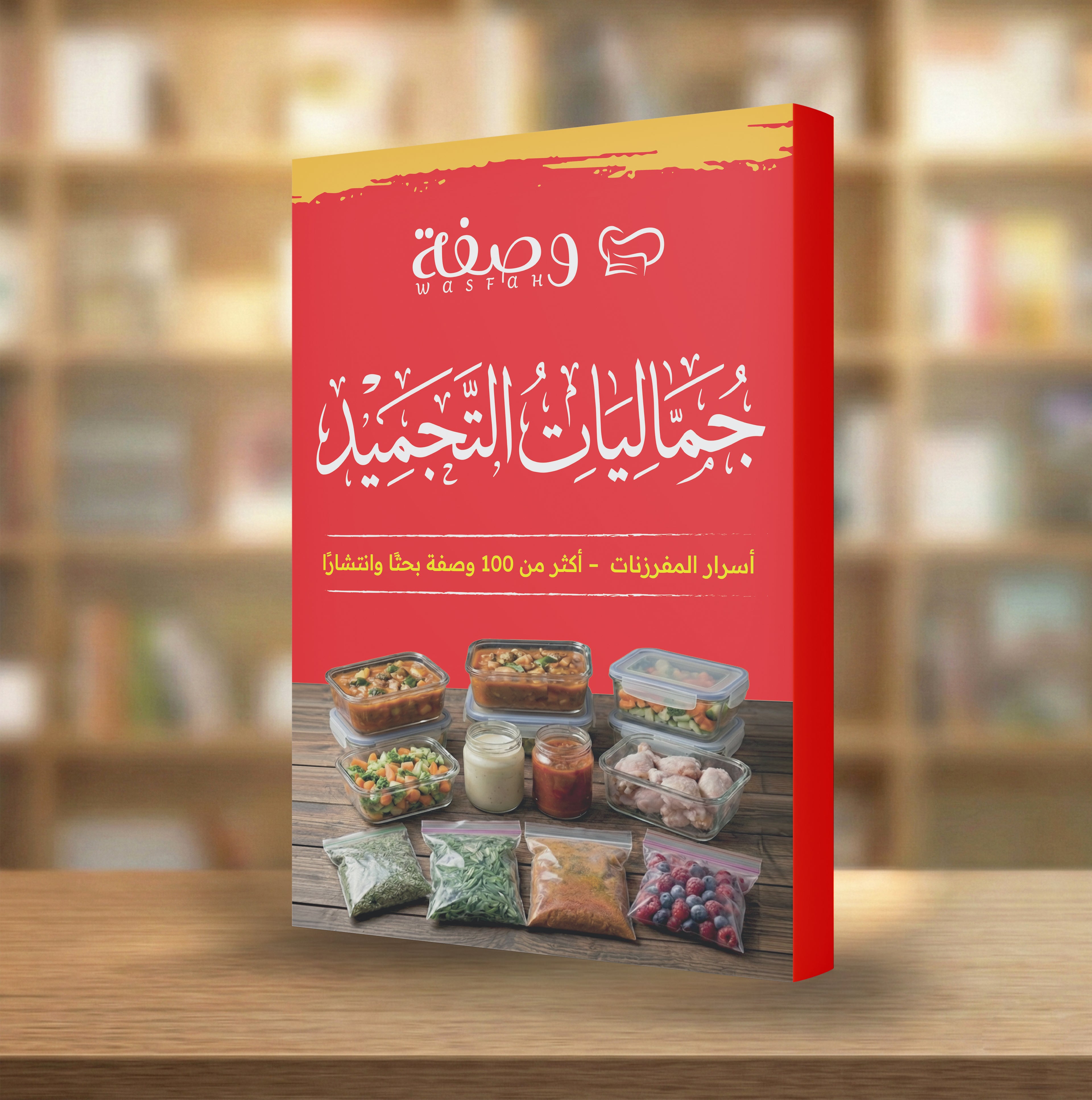 📕 جماليات التجميد | ❄️ أسرار المفرزنات – أكثر من 100 وصفة بحثًا وانتشارًا