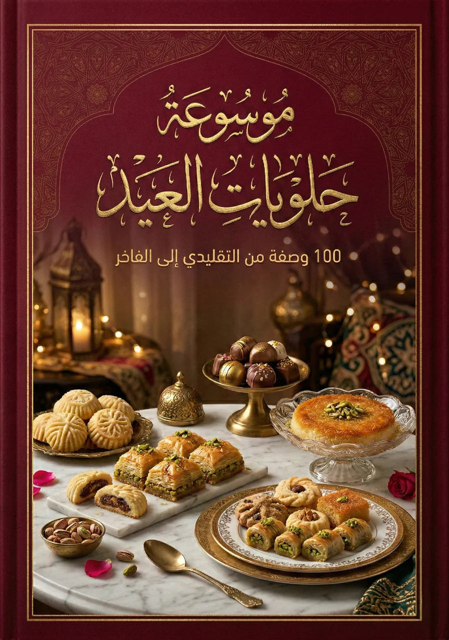 أشهر حلويات العيد: 100 وصفة تقليدية وفاخرة بالصور